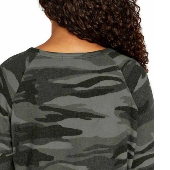 NWT Buffalo David Bitton Ladies Cozy Camo Top - Picture 5 of 6